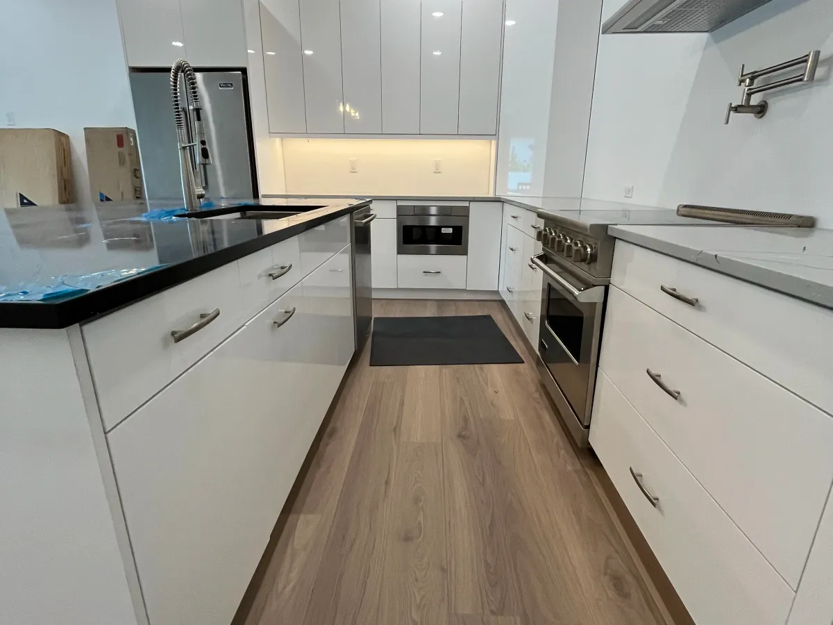 Kitchen refacing project with new cabinet doors and drawer fronts in Bonita Springs, FL