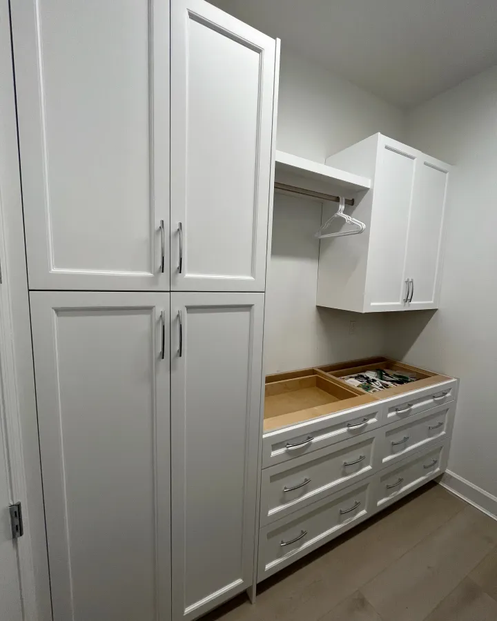 EG Custom Cabinets EG Contractors custom cabinetry for Ave Maria homes