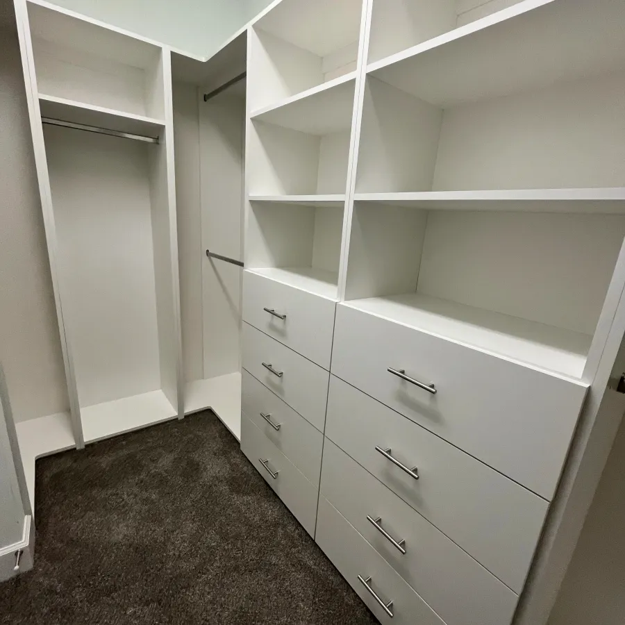 Custom closet installation by EG Contractors in Southwest Florida