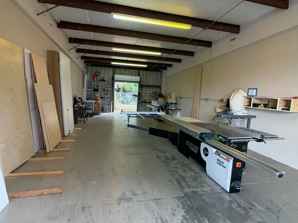 EG Custom Cabinets Custom cabinet craftsmanship at EG Contractors workshop in Naples, FL